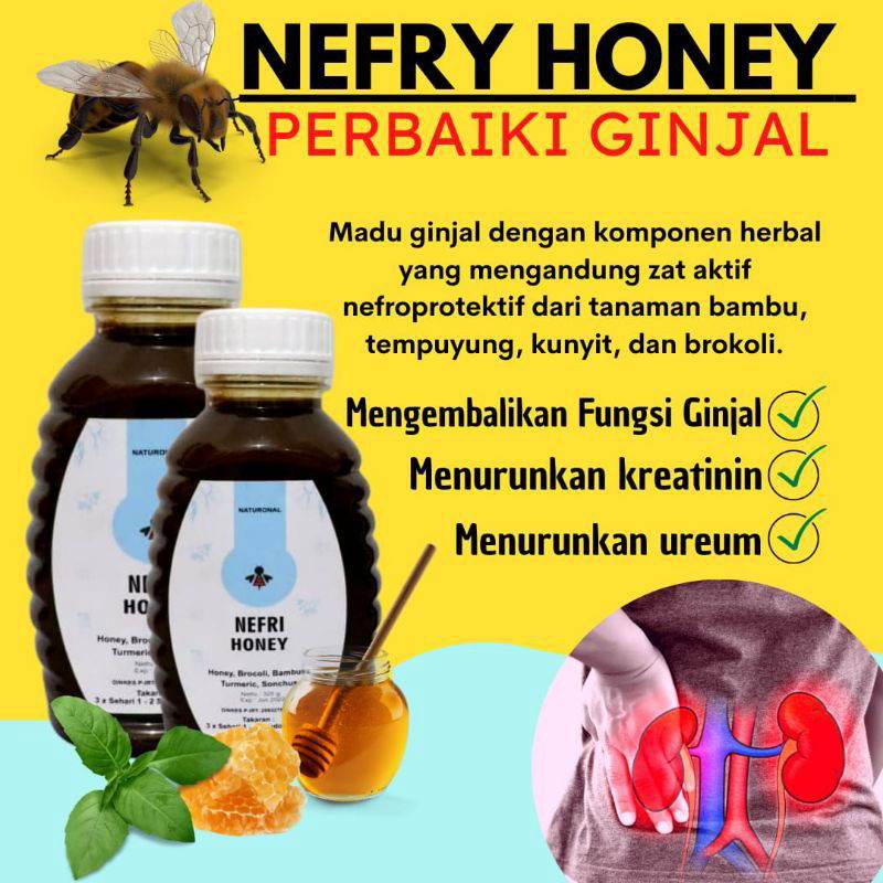 Madu herbal Obat  ginjal (180k)