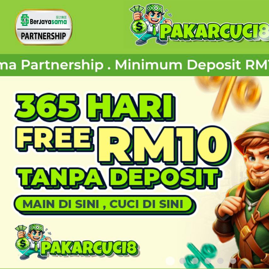 PakarCuci8 | Free Credit New Register RM5 | Free Credit 365 Days RM3 | Trusted