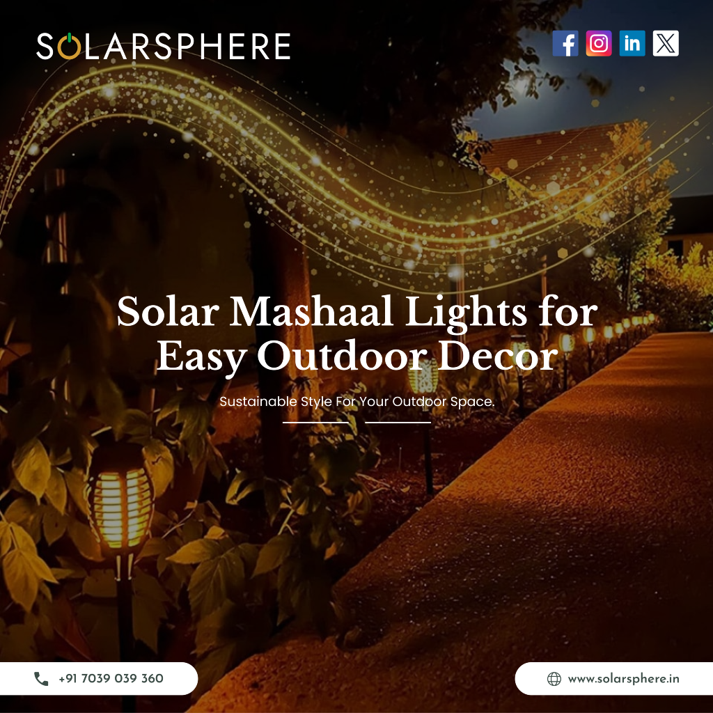 Luminous Ambience with Solar-Powered Outdoor Lights: SolarSphere