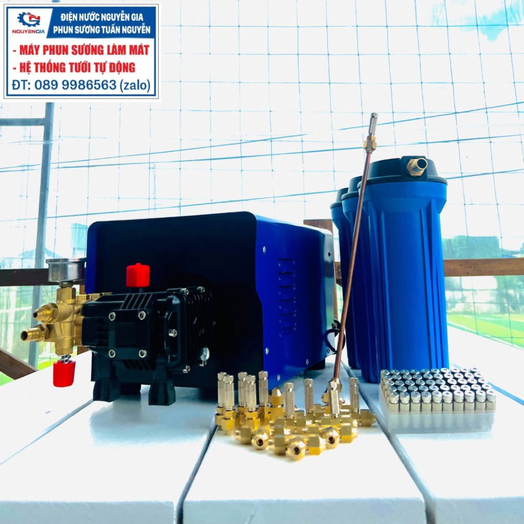 Cấu tạo của hệ thống phun sương ống đồng