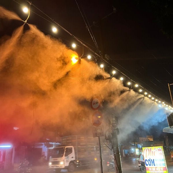 Lắp Đặt Hệ Thống Phun Sương Tại Quận 10