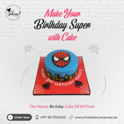 Best Superhero Birthday Cake in Dubai | Kids Superheroes Cakes