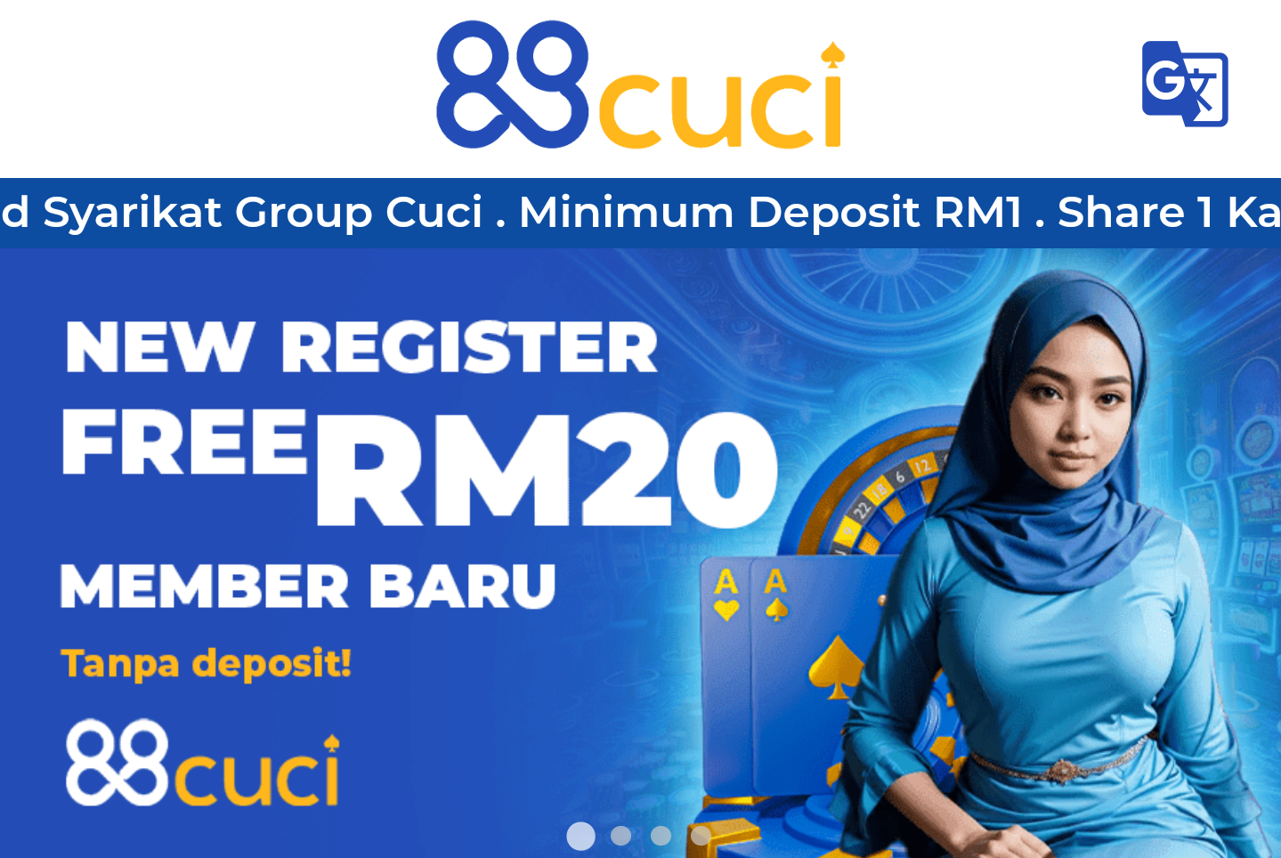 Trusted👍🏾✨88CUCI✨ 🔥Free Credit RM20 & Welcome Bonus 50%🔥