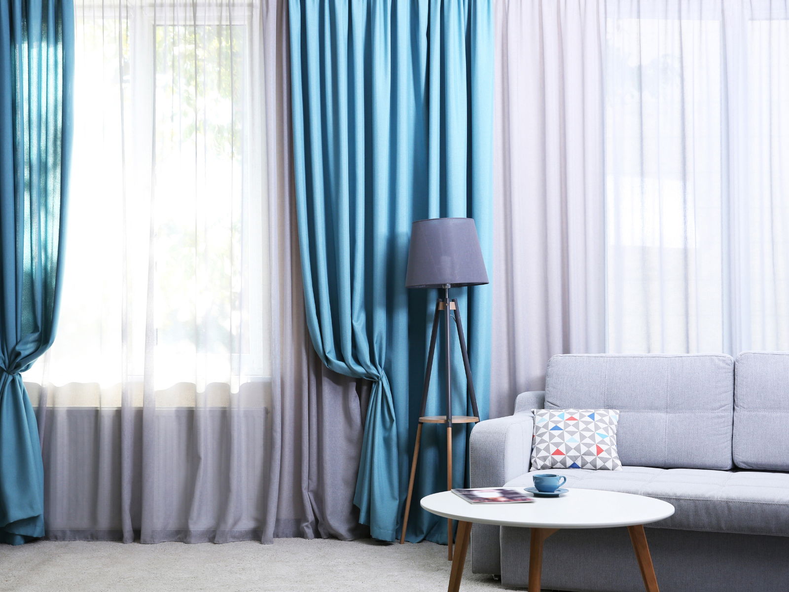 Mẫu Rèm Cửa Phòng Khách Sang Trọng, Hiện Đại