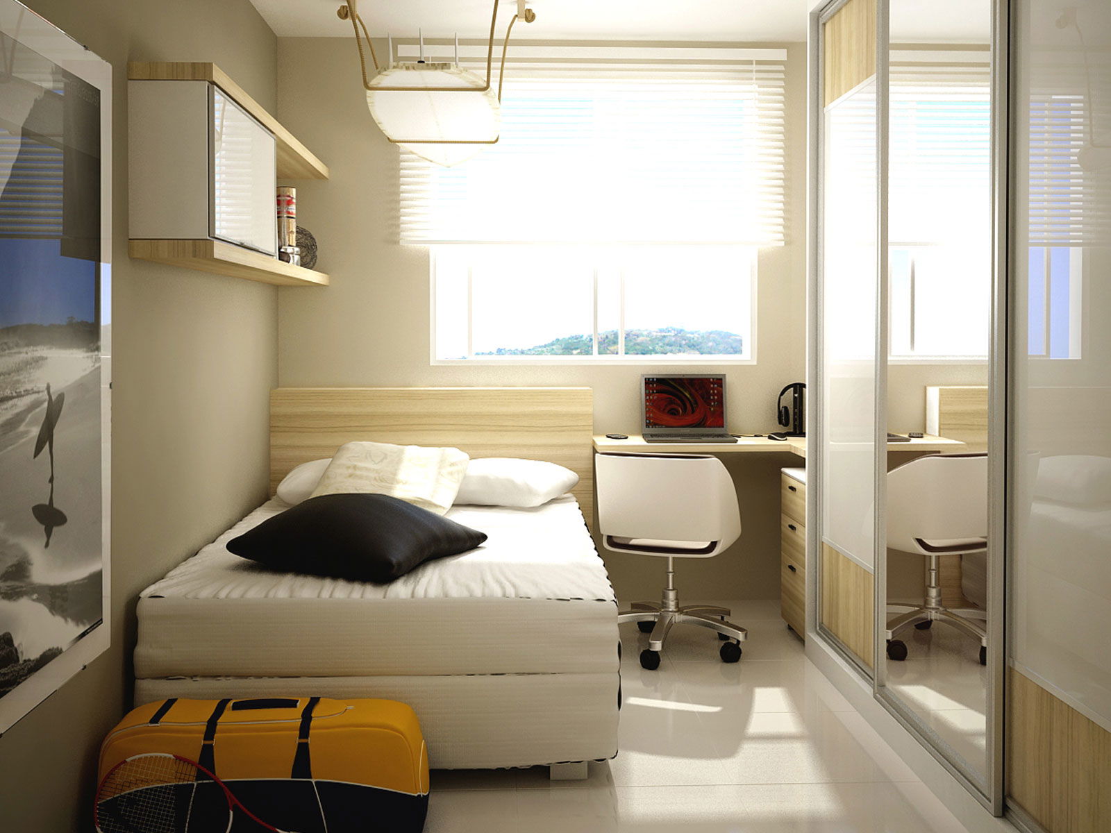 Thiết Kế Nội Thất Phòng Ngủ 5m2 Nhỏ Nhưng Không Tầm Thường