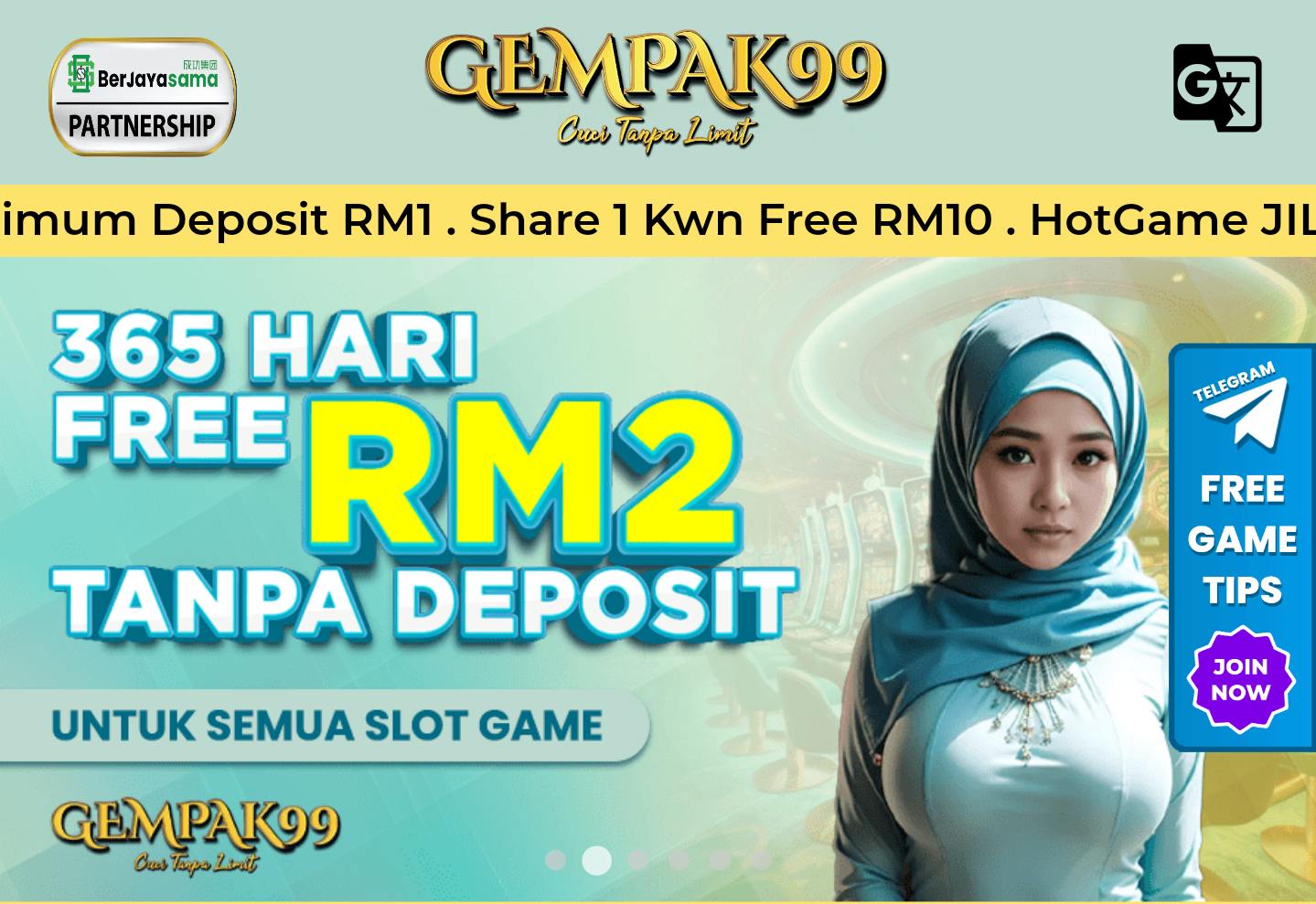 Trusted👍🏾✨GEMPAK99✨ 🔥Free Register Credit RM10 & Welcome Bonus up to 70%🔥