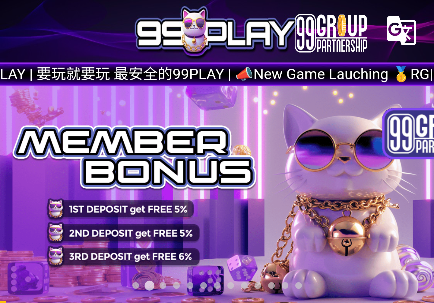 ✨99PLAY✨ 🔥Free Credit 365Days & Welcome Bonus RM6.66🔥✨✨ 🔥Free Credit 365Days & Welcome Bonus RM6.66🔥