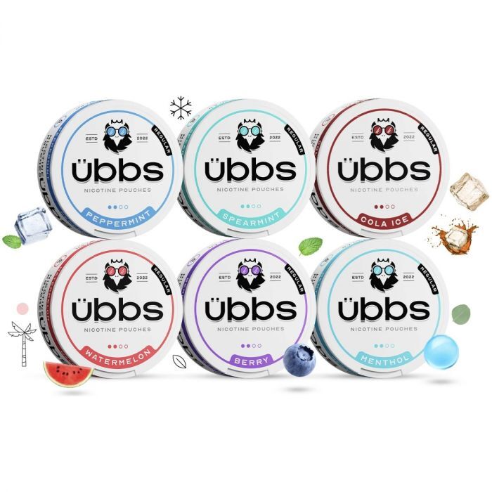 Ubbs Nicotine Pouches - 5 Pack