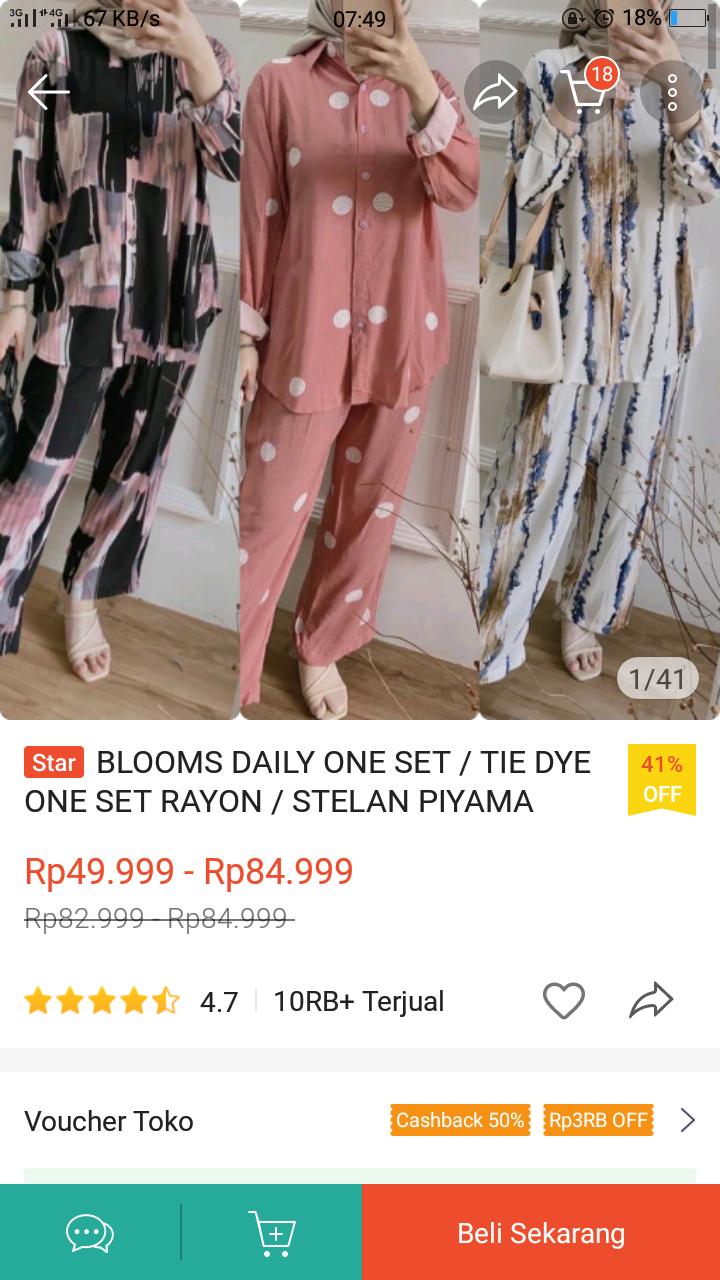 Bloomy Daily One Set