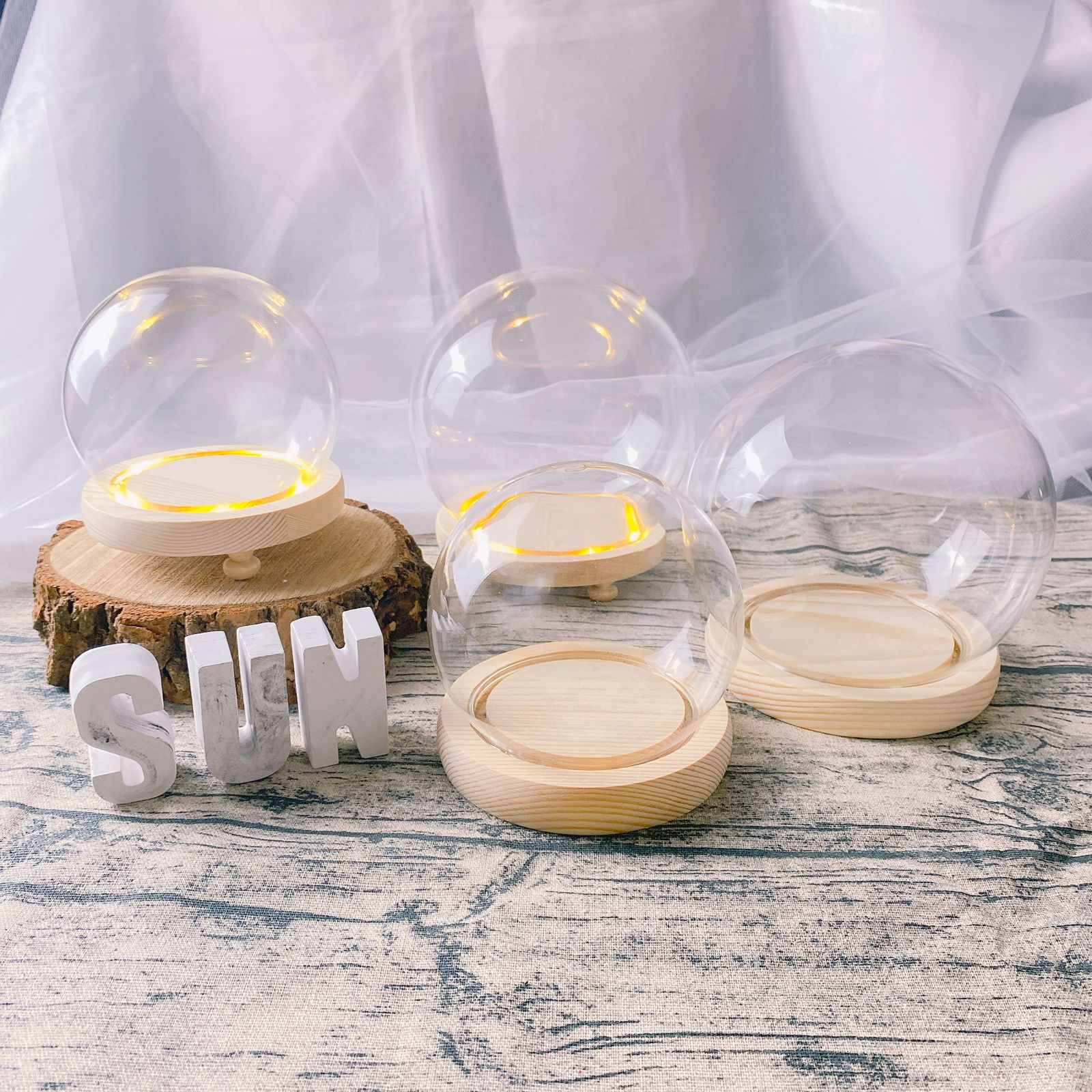 圓の玻璃( 𝟭𝟮㎝．𝟭𝟱㎝ ) 