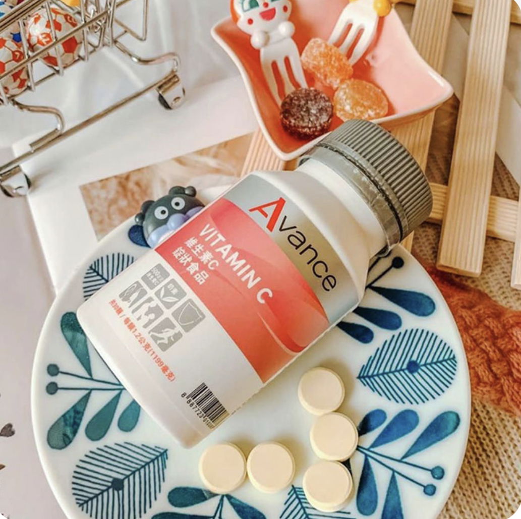 維格爾 維生素C錠🍊一錠=10顆鮮橙，調節身體機能養顏美容👍