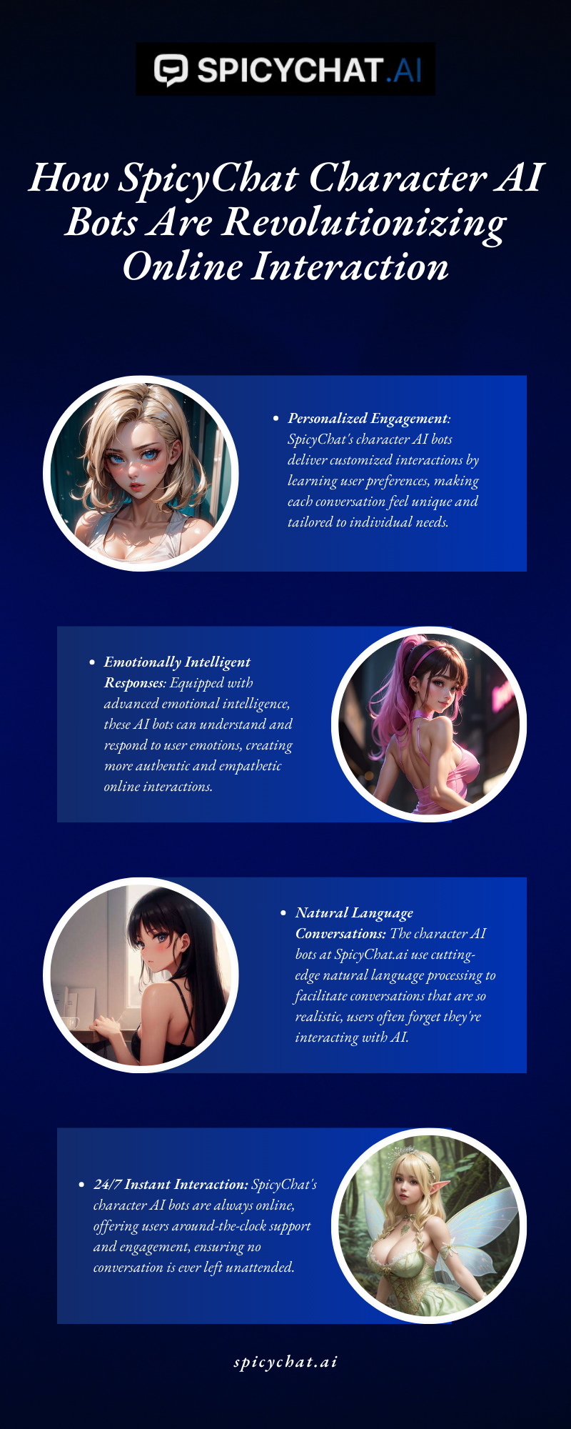 How SpicyChat Character AI Bots Are Revolutionizing Online Interaction