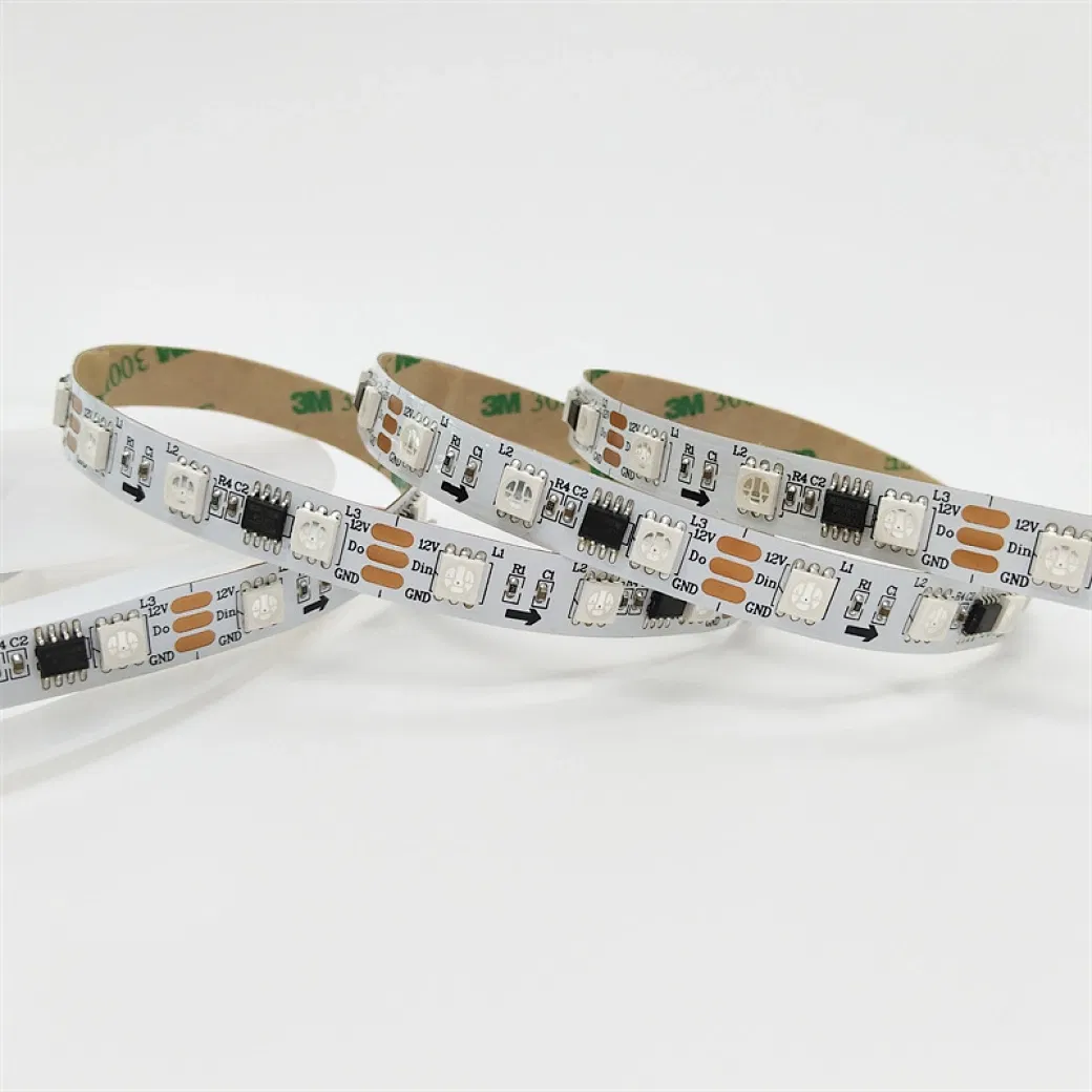 China ws2811 sm16703 ucs1903 led strip light manufacturer