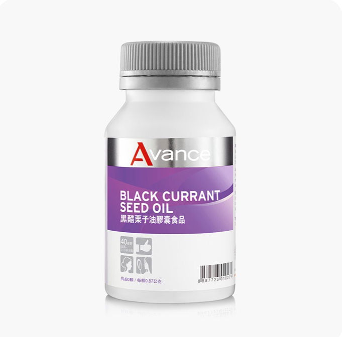 黑醋栗籽油膠囊狀食品(60顆）NT$1370