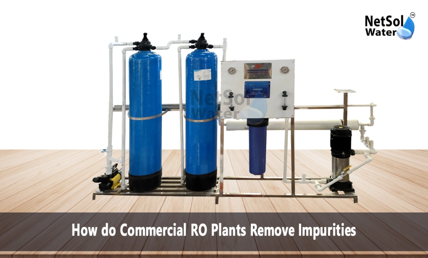 How do Commercial RO Plants Remove Impurities?