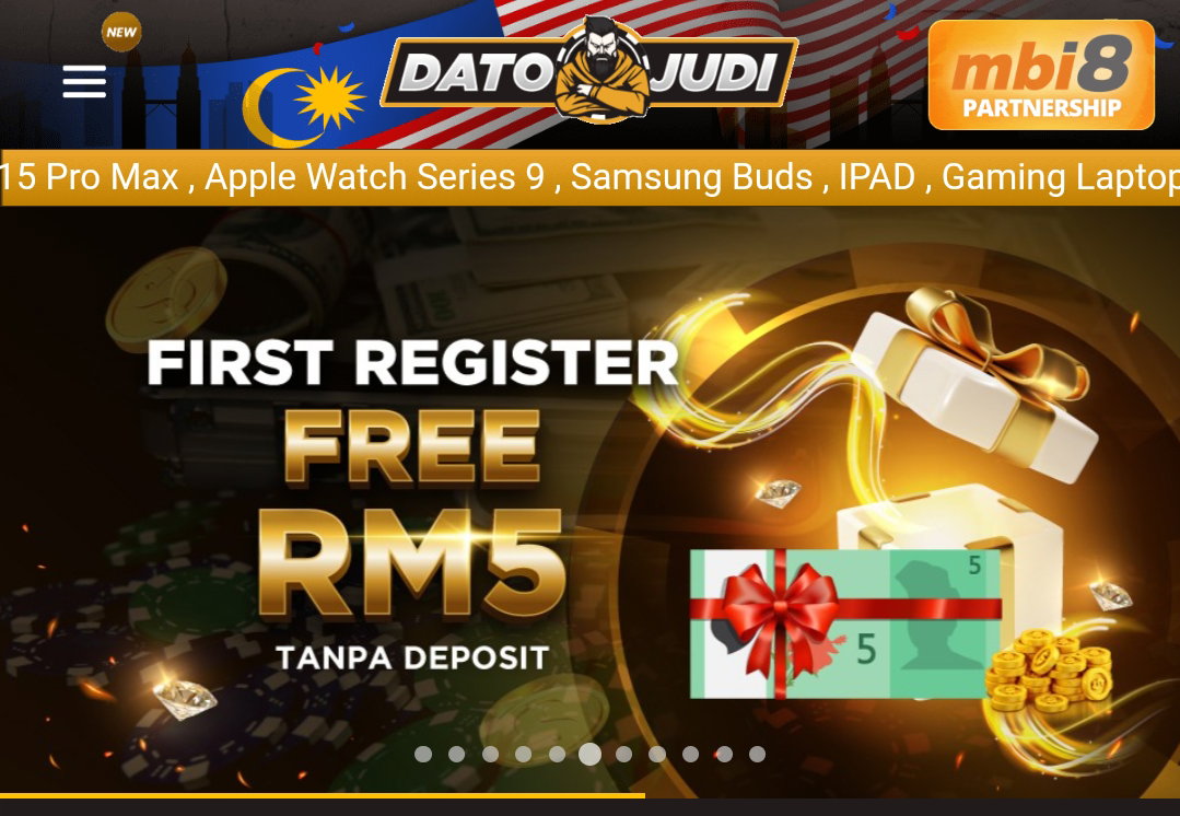 DATOJUDI | Free Credit Event RM5 | Welcome Bonus 180% | Trusted