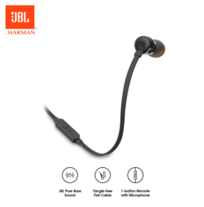 Earphone JBL T110 Black