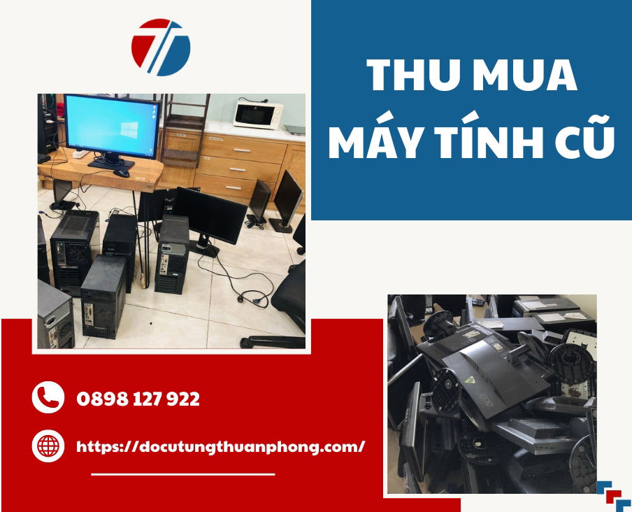 Thu mua máy tính pc laptop cũ GIÁ CAO tận nơi tại TPHCM