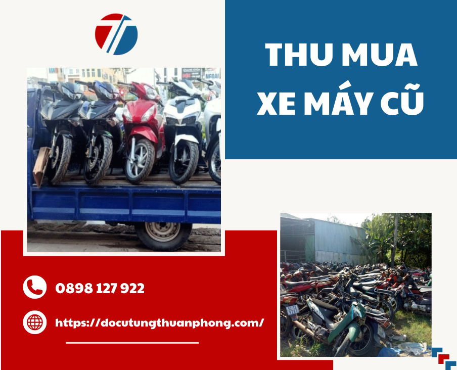 Thu Mua Xe Máy Cũ Giá Cao Tận Nhà Tại TPHCM