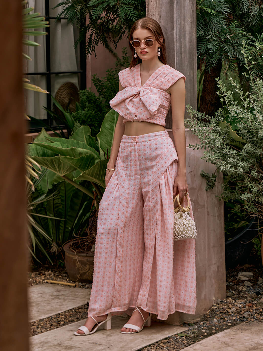 Gossip Bow Co-ord set