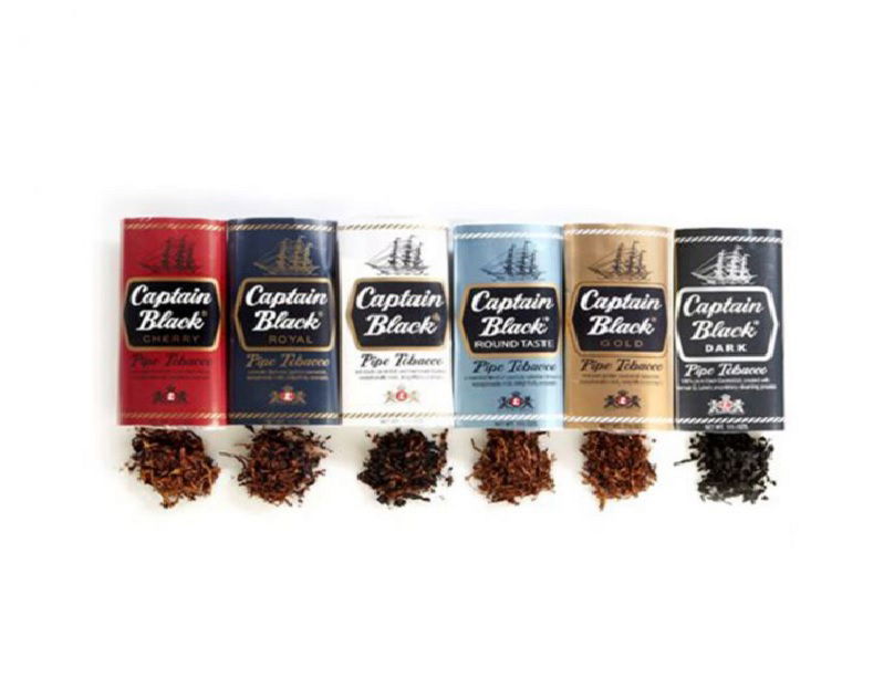 Buy Captain Black Pipe Tobacco Pouch & Tin at Smokedale Tobacco