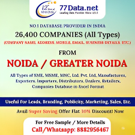 Top B2B Database provider in Greater Noida, Uttar Pradesh