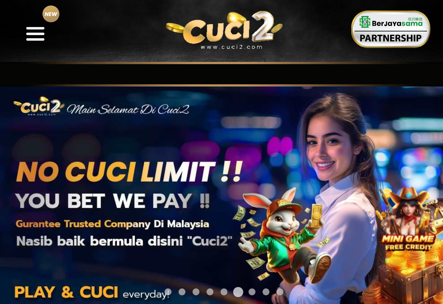 Trusted👍🏻✨CUCI2✨ 🔥Free Credit RM10 & Welcome Bonus 70%🔥