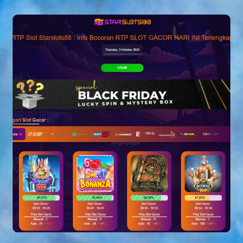 RTP Akurat Live Slot Starslots88