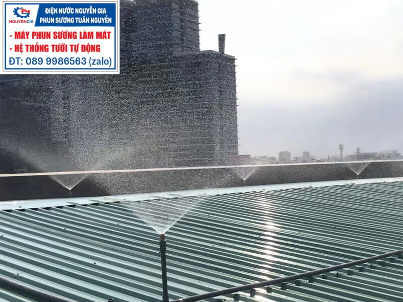 Lắp Đặt Máy Phun Sương Tại Bình Dương