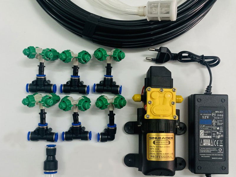 Bộ phun sương tưới lan