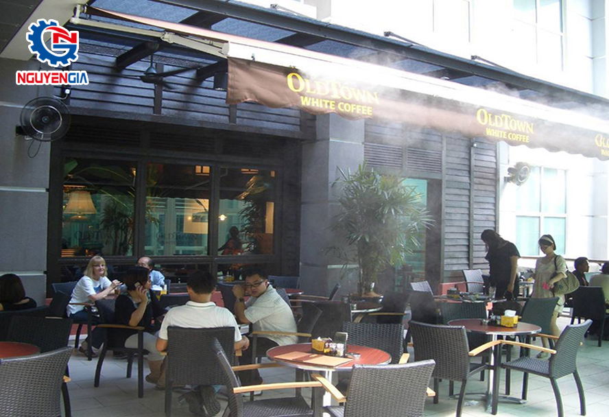 Lưu Ý Khi Dùng Hệ Thống Phun Sương Cho Quán Cafe