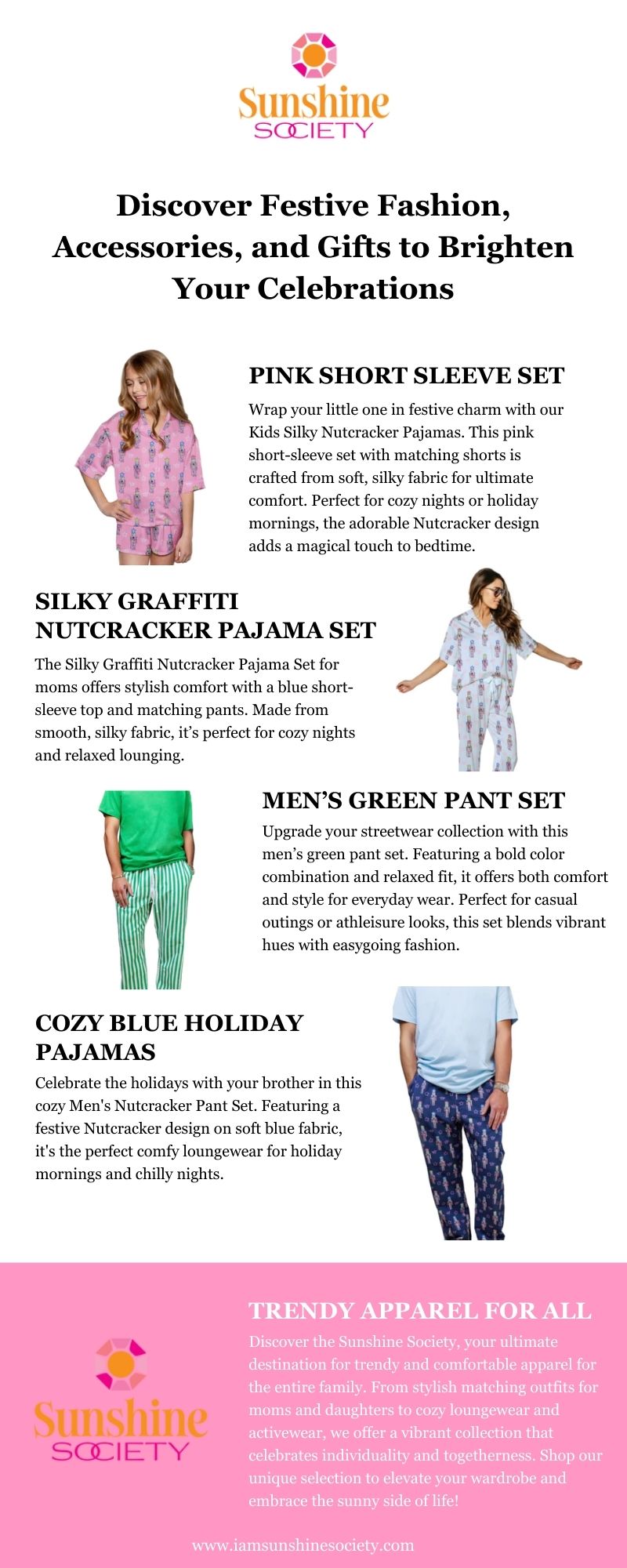 Explore Festive Fashion, Accessories, and Gifts to Illuminate Your Celebrations.