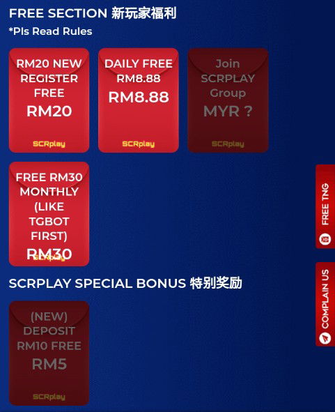 SCRplay | Premium E-Wallet (Malaysia) | Top 10 Malaysia Online Casino